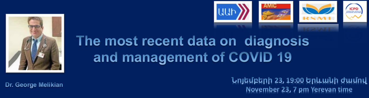 The most recent data on diagnosis and management of COVID 19